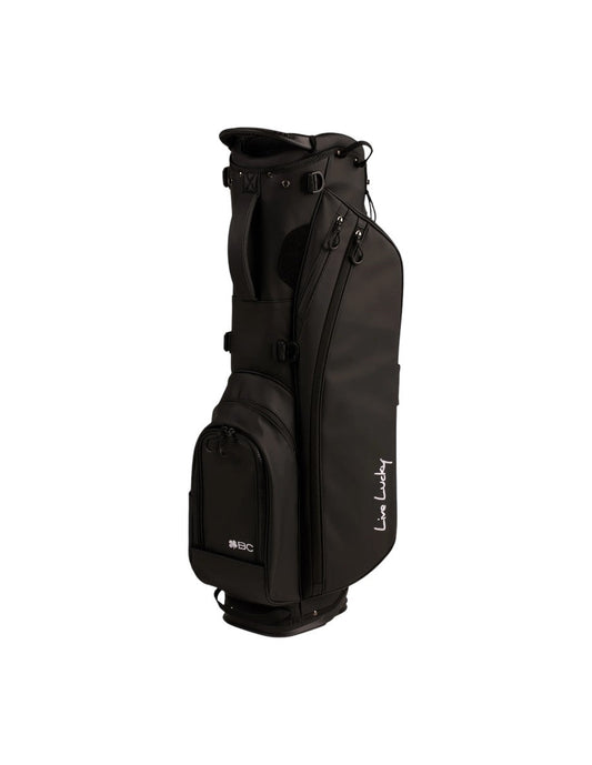 LIVE LUCKY PREMIUM CARRY GOLF BAG - BLACK