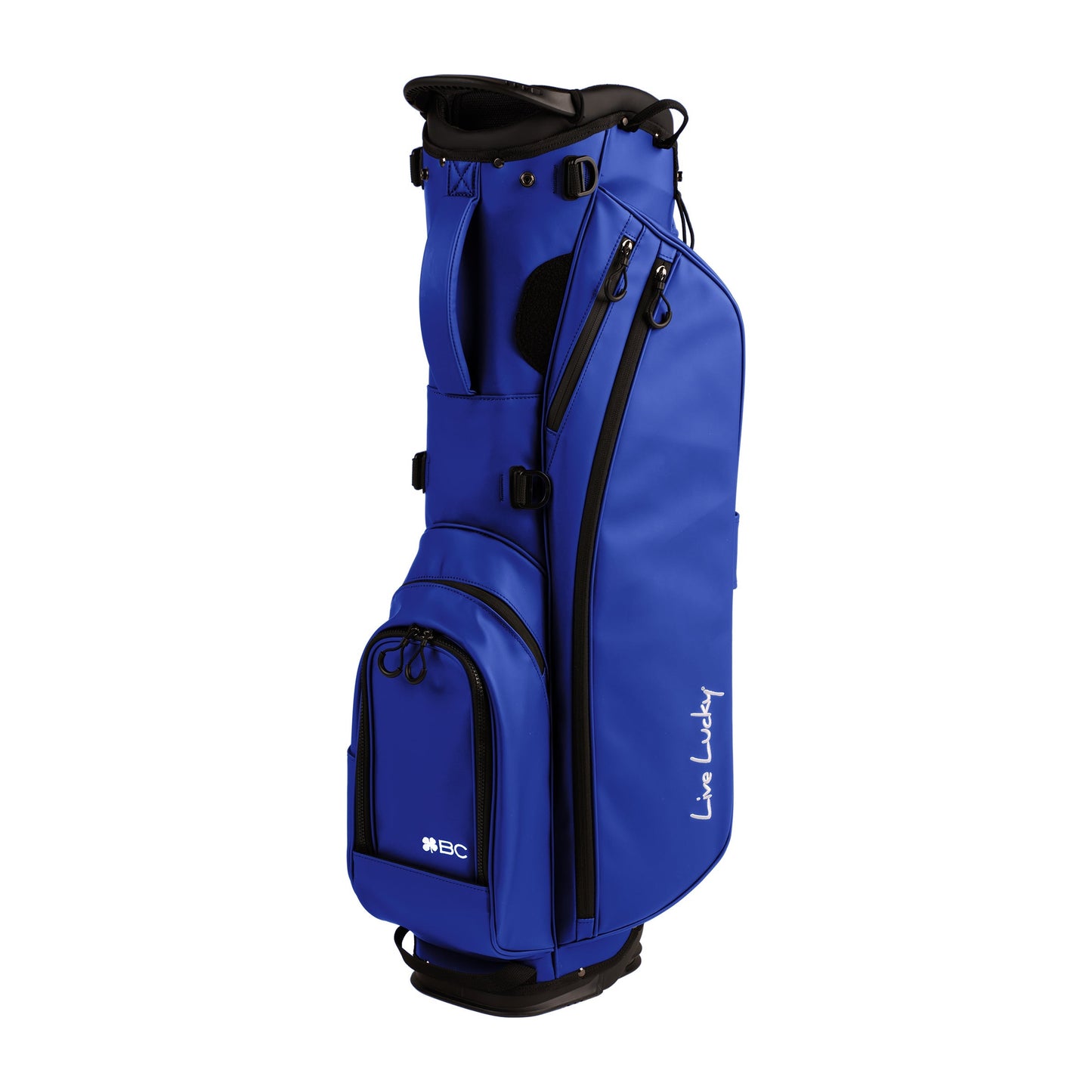 LIVE LUCKY PREMIUM CARRY GOLF BAG - BLUE