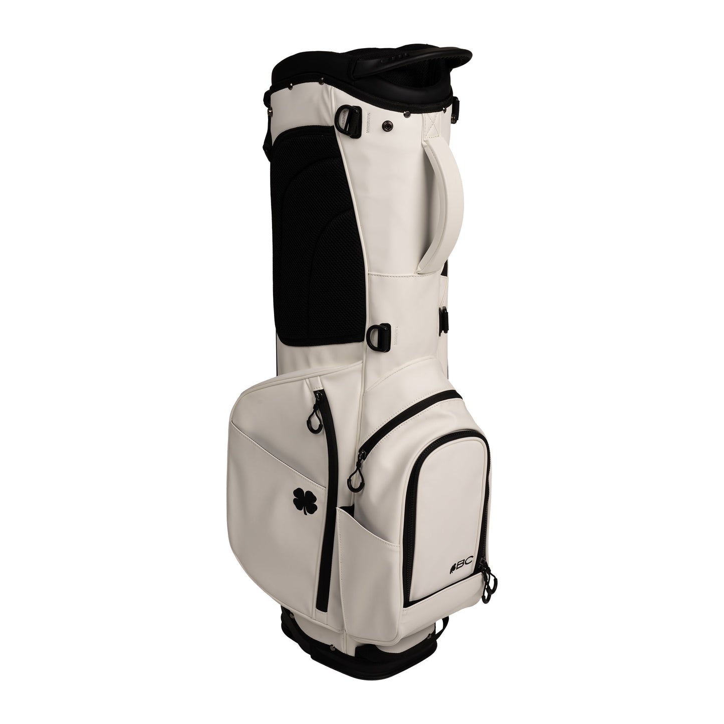 LIVE LUCKY PREMIUM CARRY GOLF BAG - WHITE