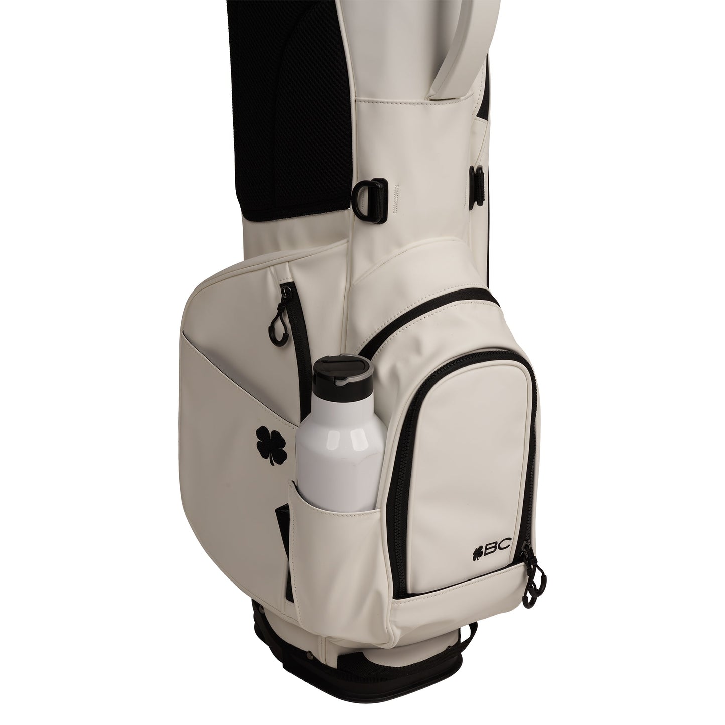 LIVE LUCKY PREMIUM CARRY GOLF BAG - WHITE